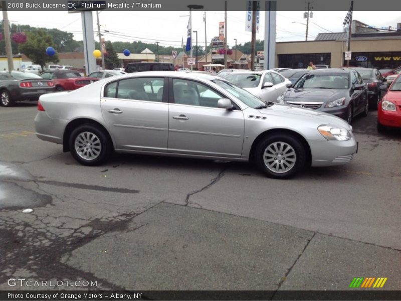 Platinum Metallic / Titanium 2008 Buick Lucerne CX