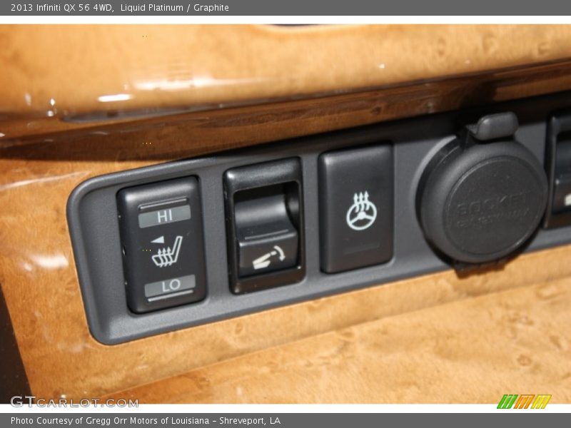 Controls of 2013 QX 56 4WD