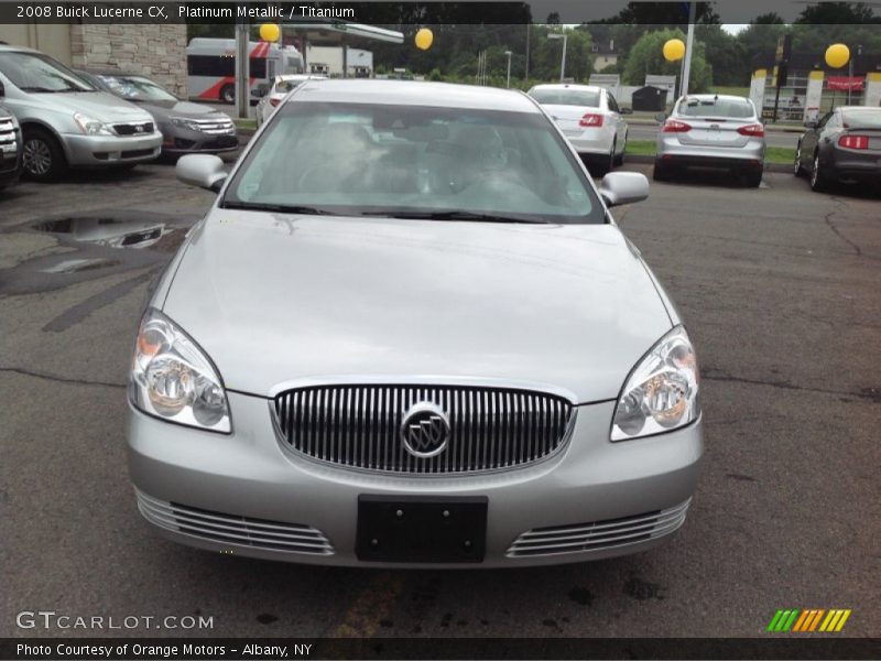 Platinum Metallic / Titanium 2008 Buick Lucerne CX