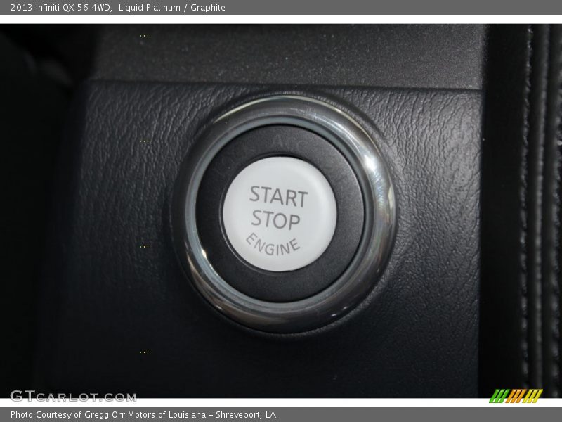 Controls of 2013 QX 56 4WD
