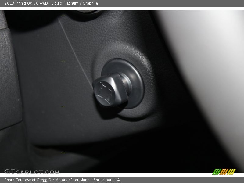 Liquid Platinum / Graphite 2013 Infiniti QX 56 4WD