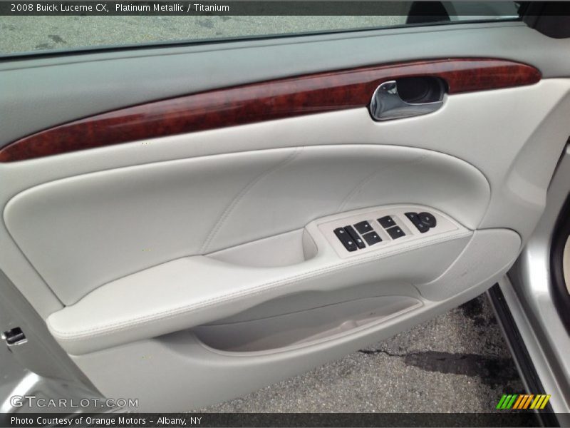 Platinum Metallic / Titanium 2008 Buick Lucerne CX