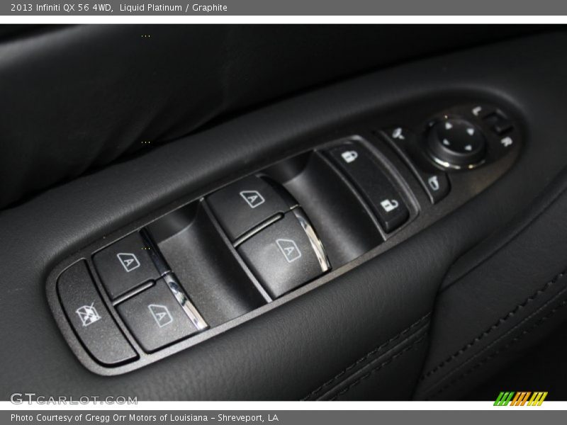 Controls of 2013 QX 56 4WD