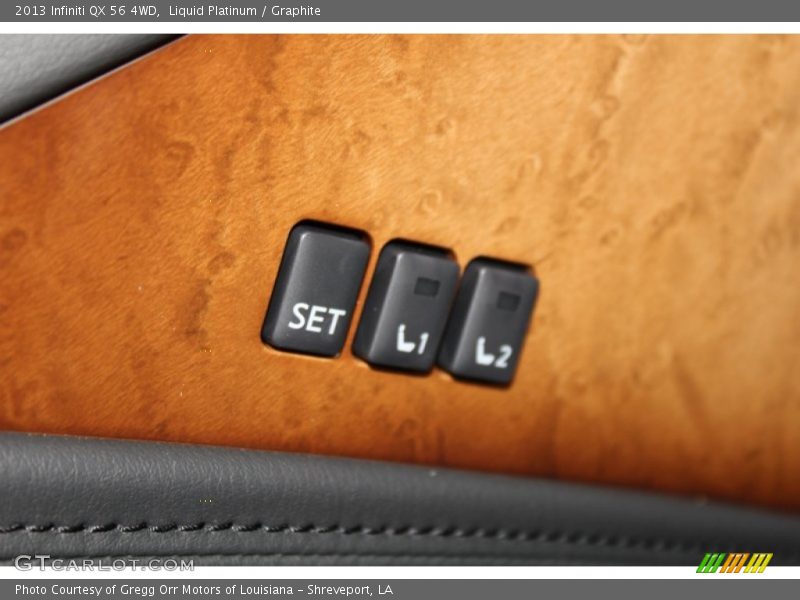 Controls of 2013 QX 56 4WD