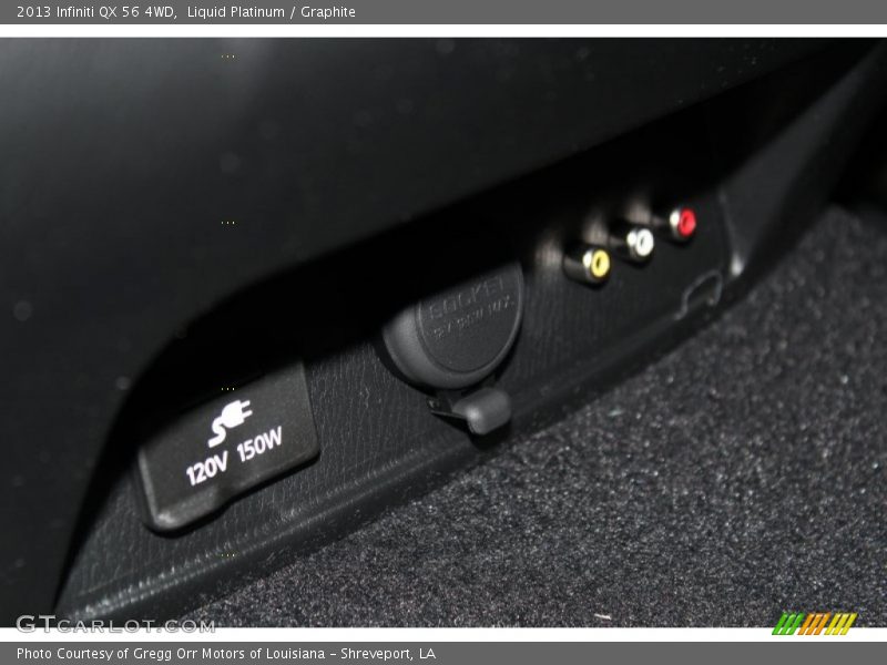 Controls of 2013 QX 56 4WD