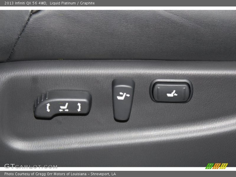 Controls of 2013 QX 56 4WD