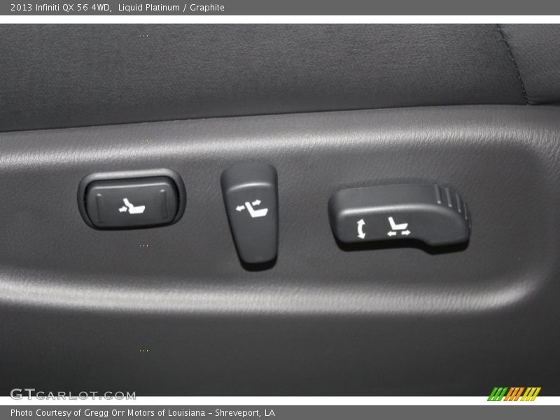 Controls of 2013 QX 56 4WD