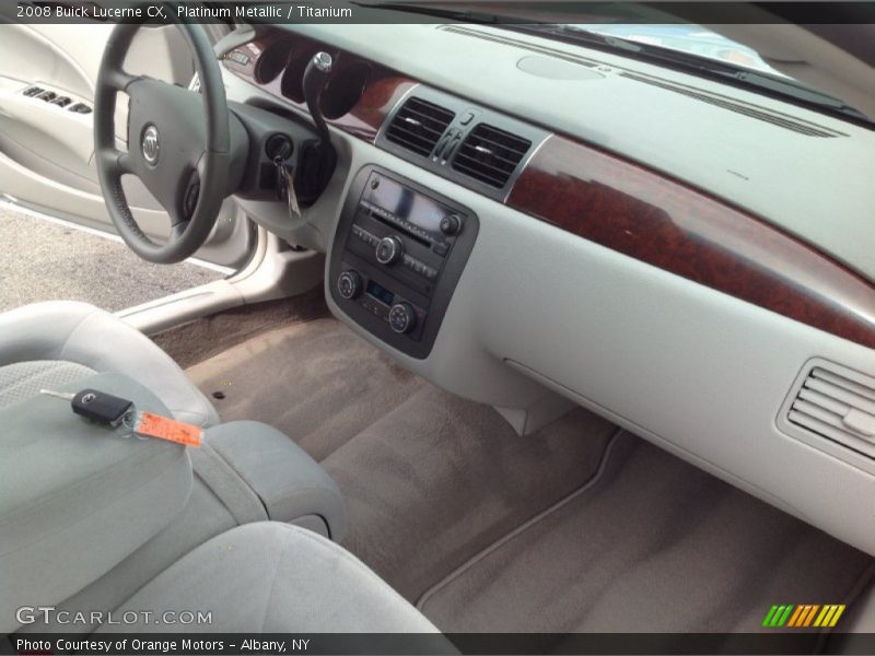 Platinum Metallic / Titanium 2008 Buick Lucerne CX