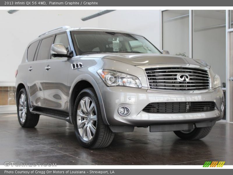 Front 3/4 View of 2013 QX 56 4WD