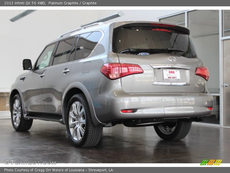Platinum Graphite / Graphite 2013 Infiniti QX 56 4WD