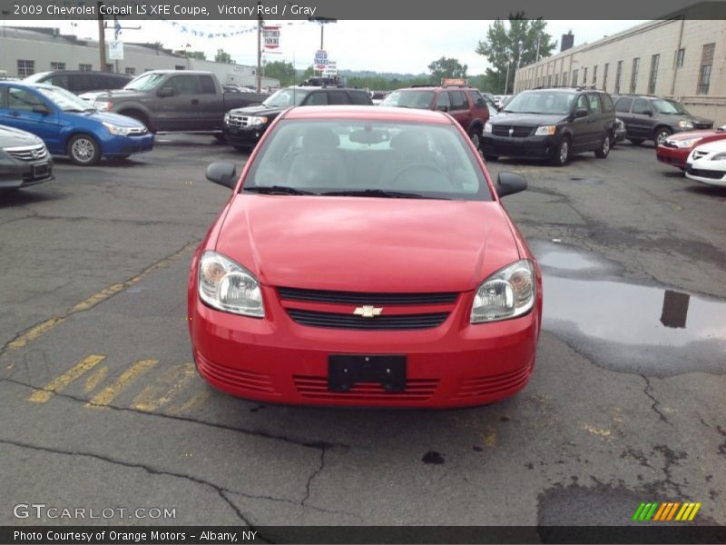 Victory Red / Gray 2009 Chevrolet Cobalt LS XFE Coupe