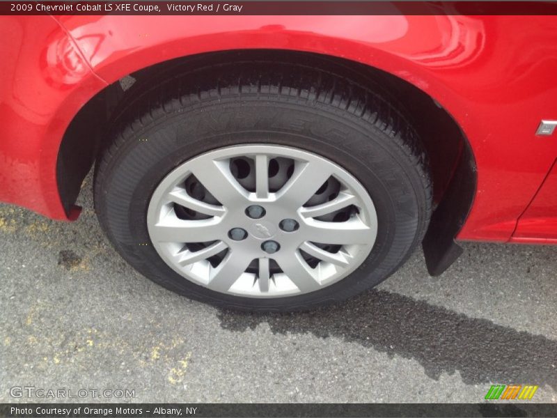 Victory Red / Gray 2009 Chevrolet Cobalt LS XFE Coupe
