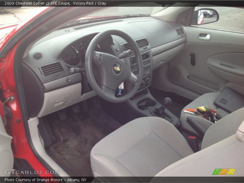 Victory Red / Gray 2009 Chevrolet Cobalt LS XFE Coupe