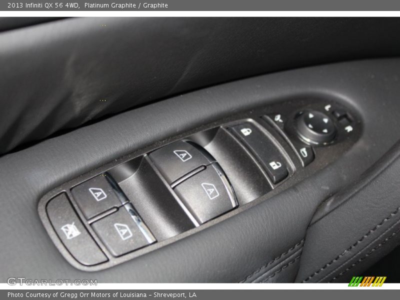 Controls of 2013 QX 56 4WD