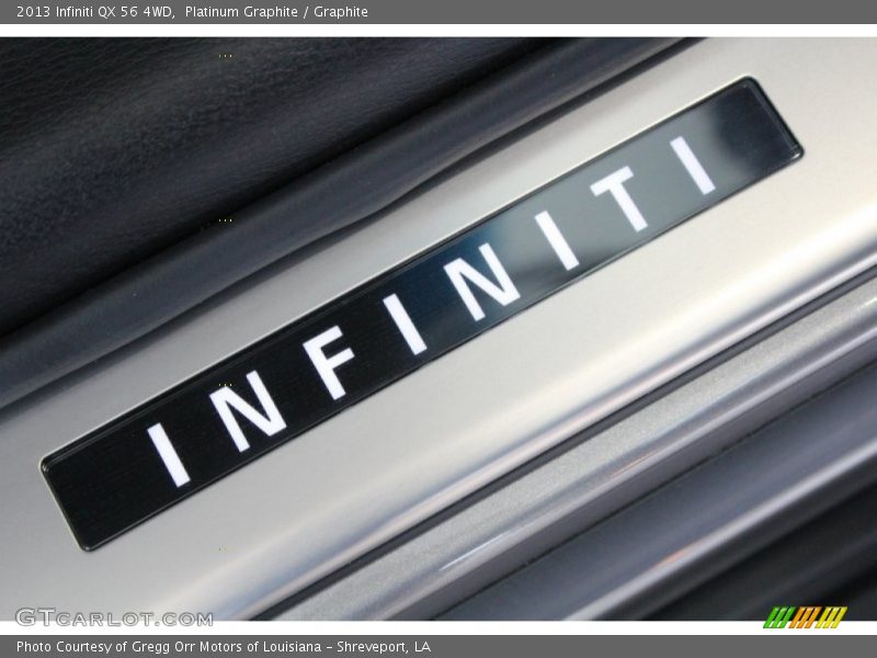 Platinum Graphite / Graphite 2013 Infiniti QX 56 4WD