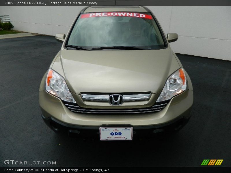 Borrego Beige Metallic / Ivory 2009 Honda CR-V EX-L
