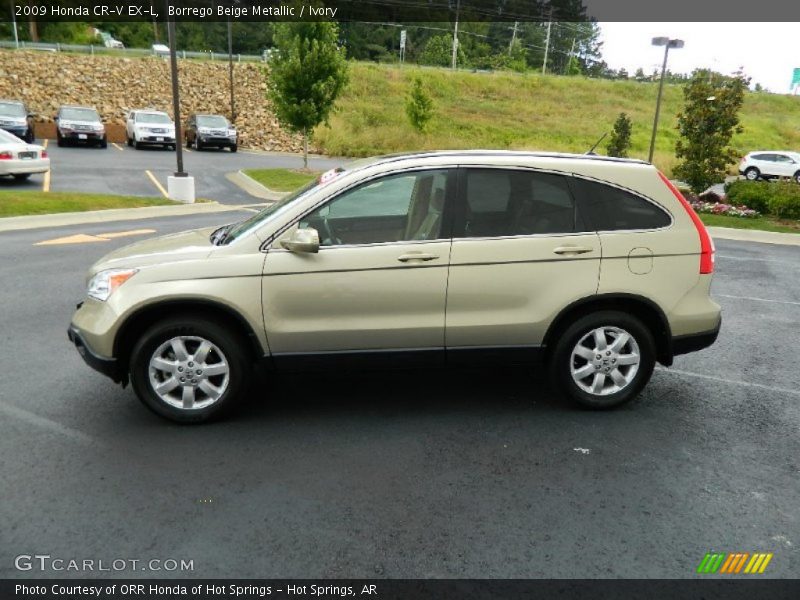 Borrego Beige Metallic / Ivory 2009 Honda CR-V EX-L