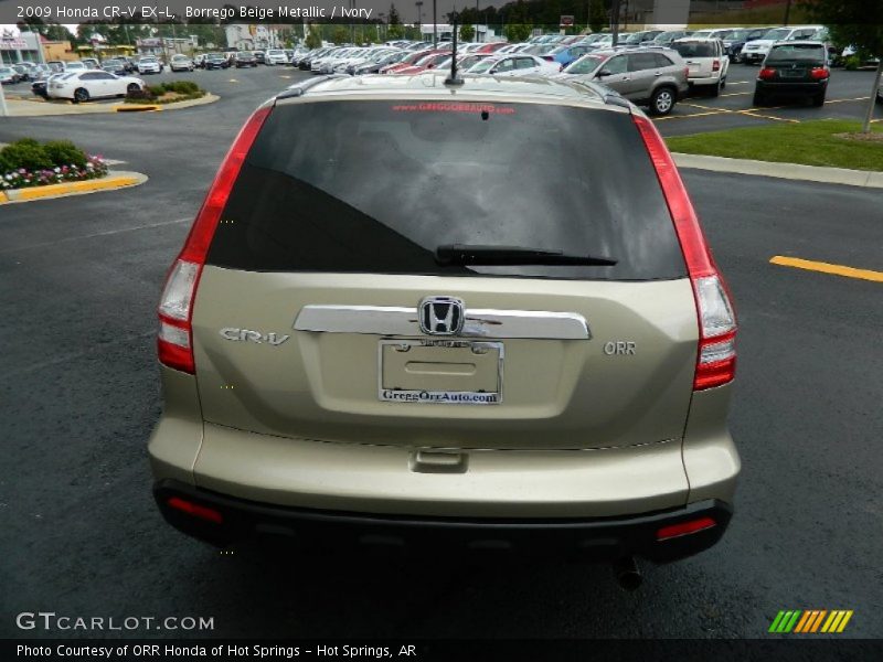 Borrego Beige Metallic / Ivory 2009 Honda CR-V EX-L