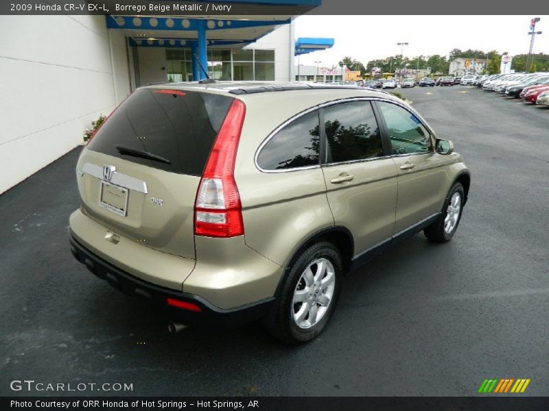 Borrego Beige Metallic / Ivory 2009 Honda CR-V EX-L