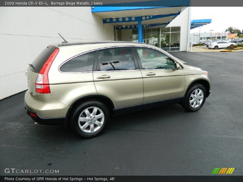 Borrego Beige Metallic / Ivory 2009 Honda CR-V EX-L