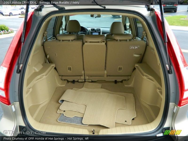 Borrego Beige Metallic / Ivory 2009 Honda CR-V EX-L