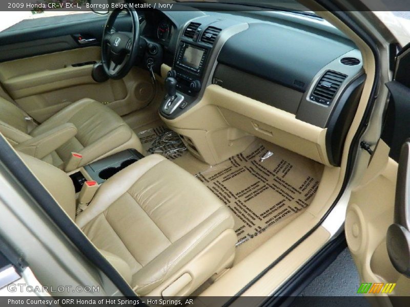 Borrego Beige Metallic / Ivory 2009 Honda CR-V EX-L