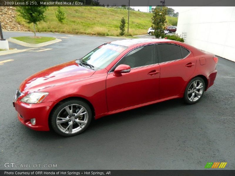  2009 IS 250 Matador Red Mica