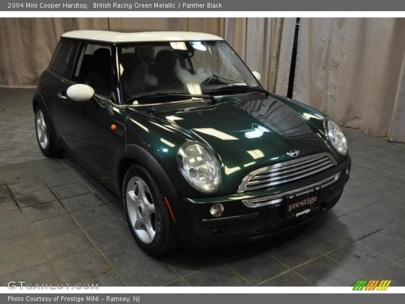 British Racing Green Metallic / Panther Black 2004 Mini Cooper Hardtop