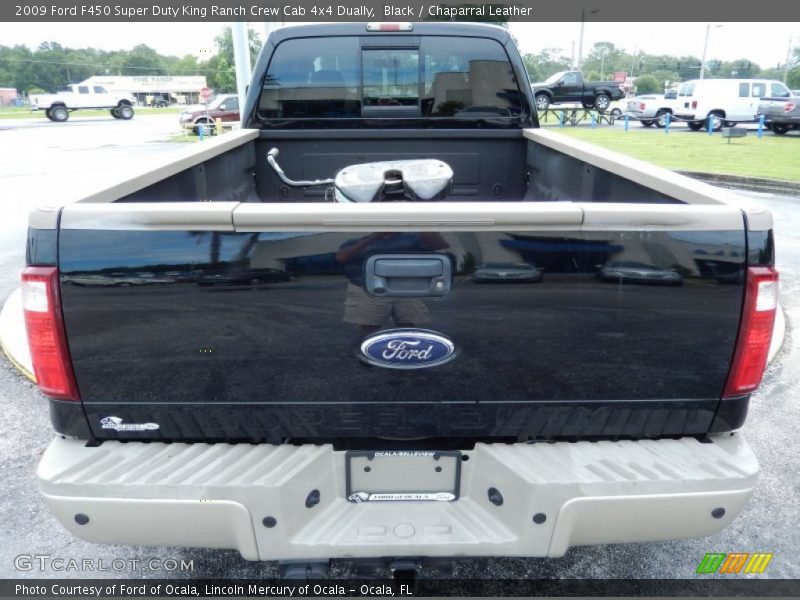 Black / Chaparral Leather 2009 Ford F450 Super Duty King Ranch Crew Cab 4x4 Dually