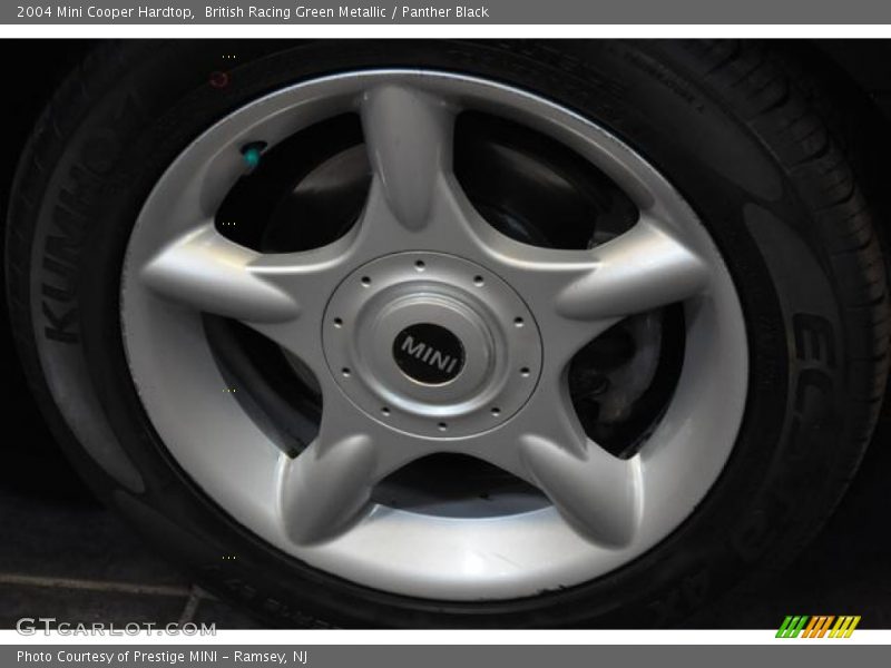 British Racing Green Metallic / Panther Black 2004 Mini Cooper Hardtop