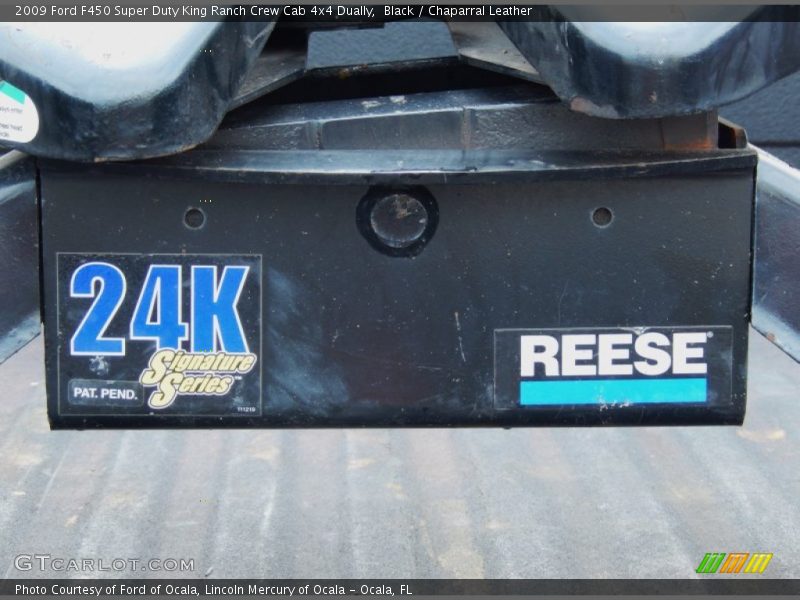 Black / Chaparral Leather 2009 Ford F450 Super Duty King Ranch Crew Cab 4x4 Dually
