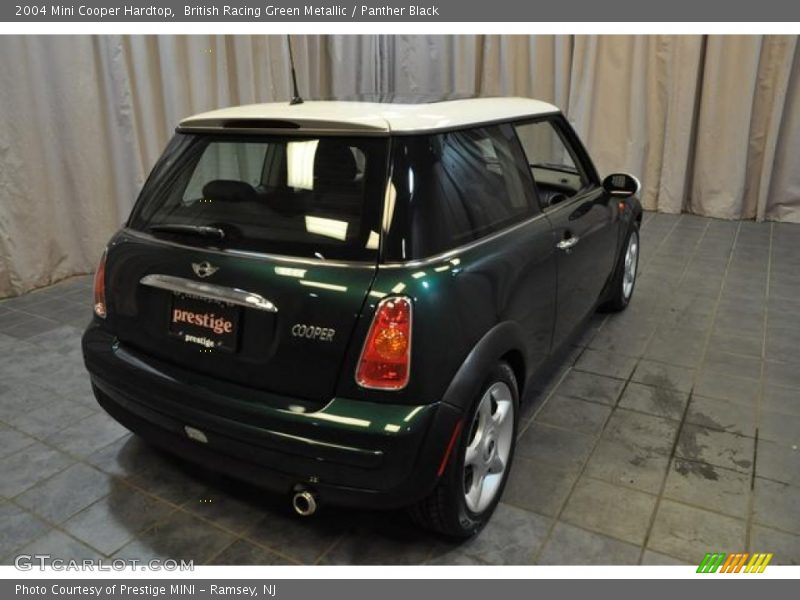 British Racing Green Metallic / Panther Black 2004 Mini Cooper Hardtop