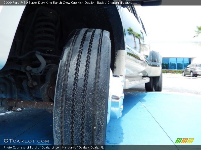 Black / Chaparral Leather 2009 Ford F450 Super Duty King Ranch Crew Cab 4x4 Dually