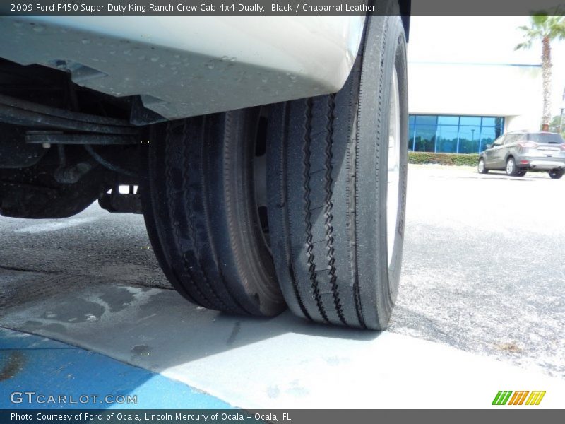 Black / Chaparral Leather 2009 Ford F450 Super Duty King Ranch Crew Cab 4x4 Dually