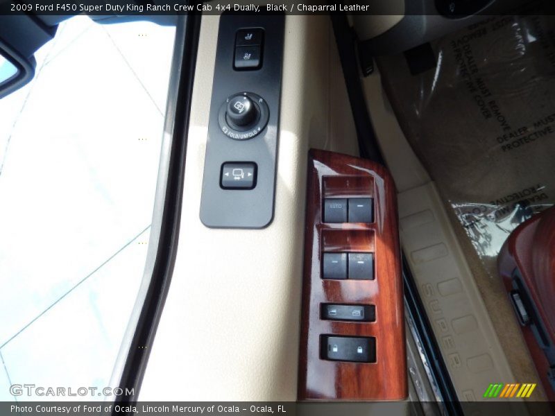 Black / Chaparral Leather 2009 Ford F450 Super Duty King Ranch Crew Cab 4x4 Dually