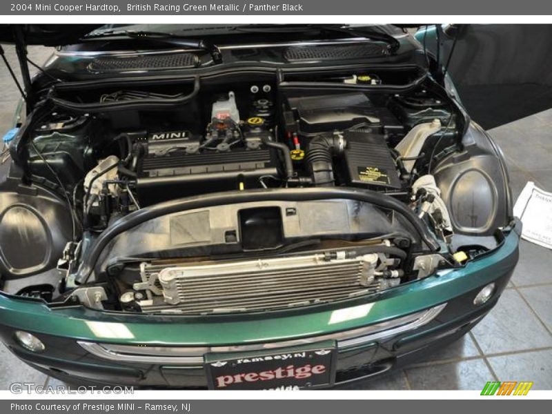 British Racing Green Metallic / Panther Black 2004 Mini Cooper Hardtop