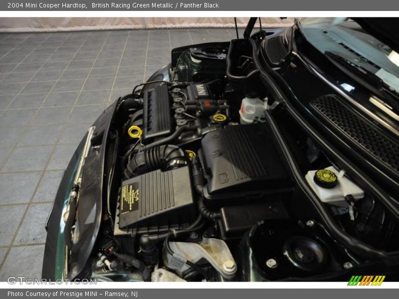 British Racing Green Metallic / Panther Black 2004 Mini Cooper Hardtop