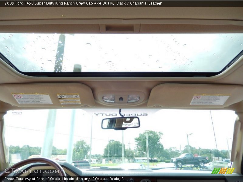 Black / Chaparral Leather 2009 Ford F450 Super Duty King Ranch Crew Cab 4x4 Dually