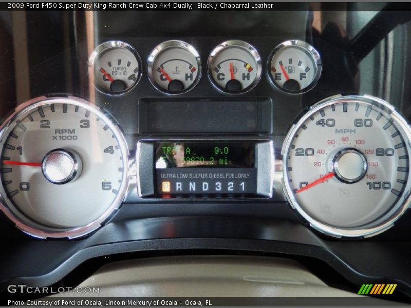  2009 F450 Super Duty King Ranch Crew Cab 4x4 Dually King Ranch Crew Cab 4x4 Dually Gauges