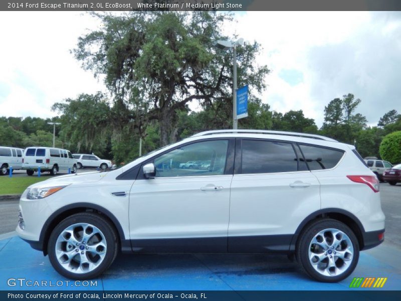  2014 Escape Titanium 2.0L EcoBoost White Platinum