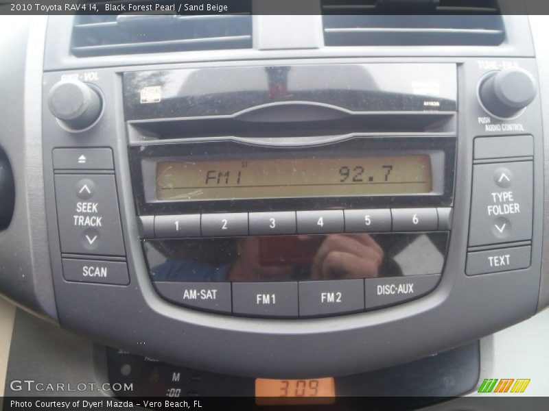 Black Forest Pearl / Sand Beige 2010 Toyota RAV4 I4