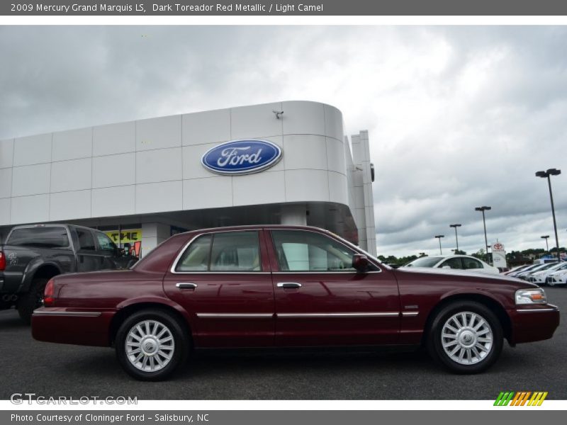  2009 Grand Marquis LS Dark Toreador Red Metallic