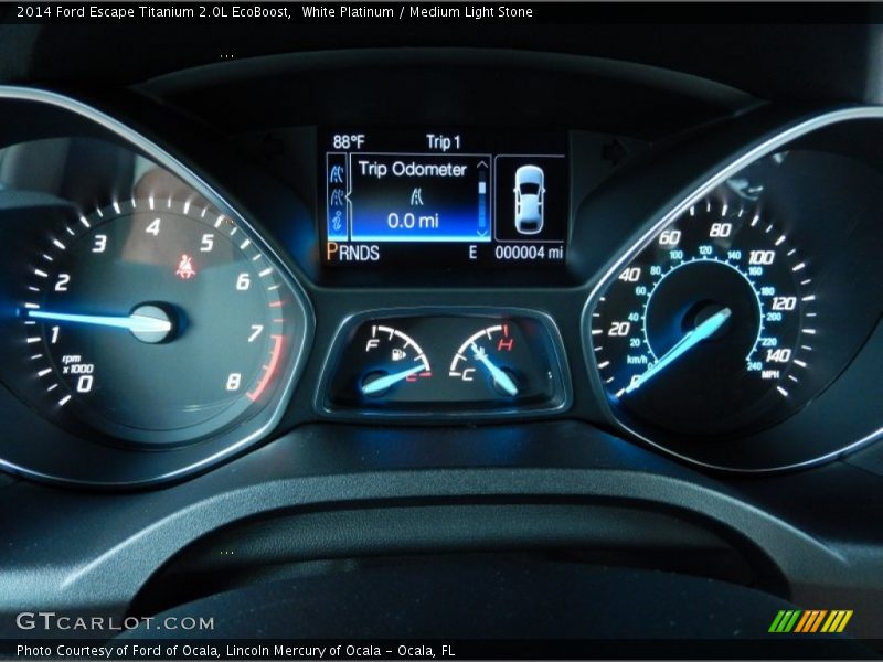  2014 Escape Titanium 2.0L EcoBoost Titanium 2.0L EcoBoost Gauges