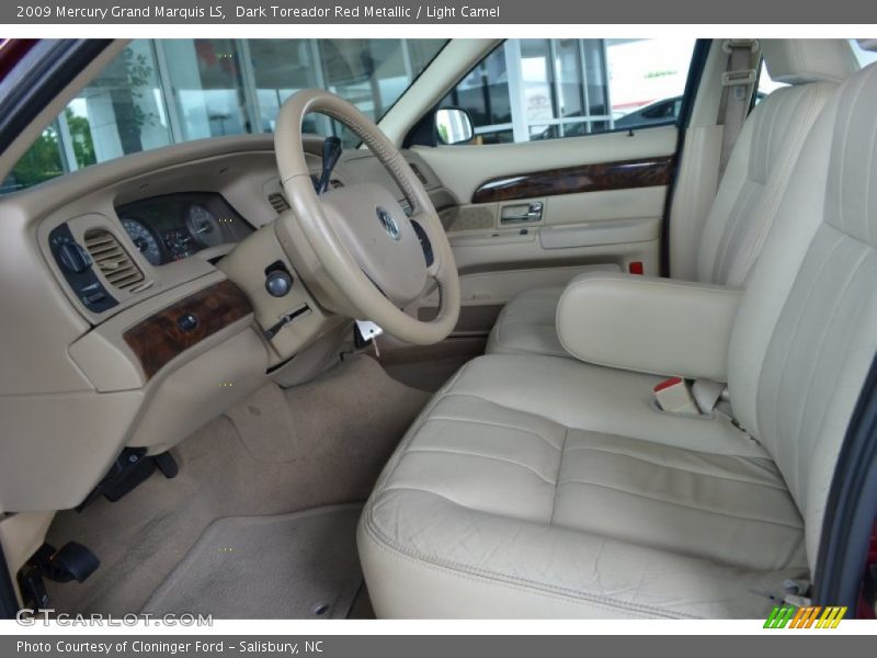  2009 Grand Marquis LS Light Camel Interior