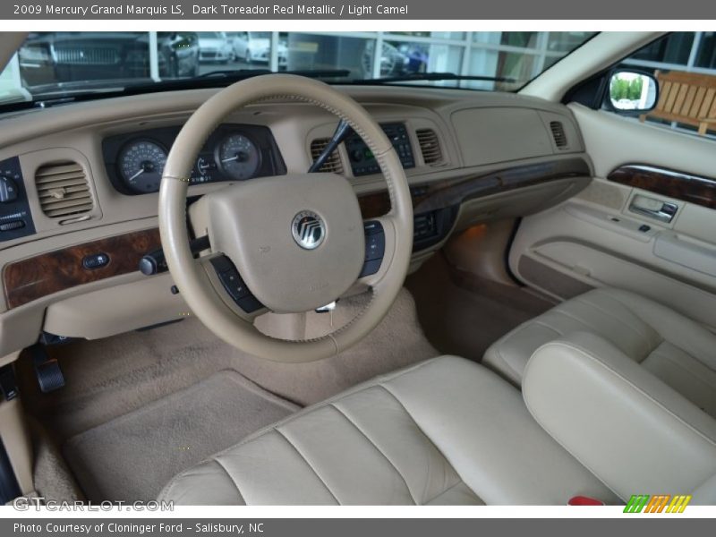 Light Camel Interior - 2009 Grand Marquis LS 