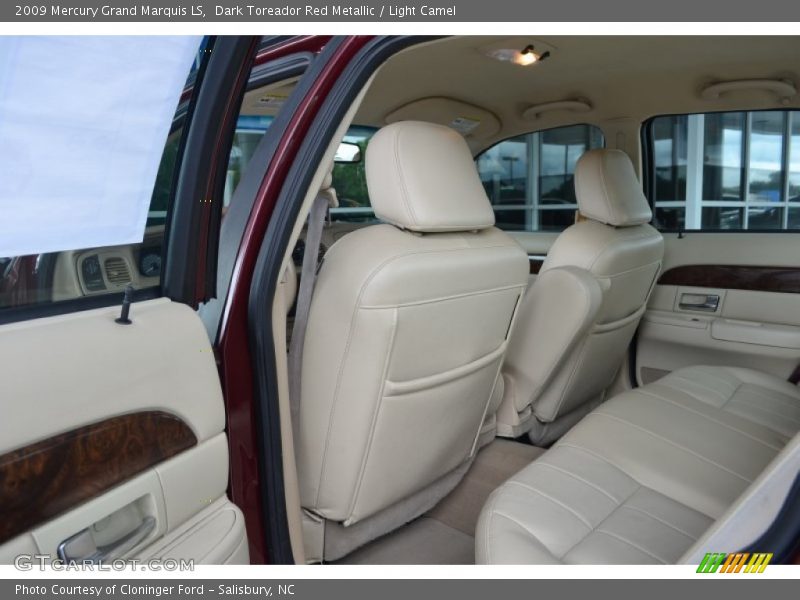 Dark Toreador Red Metallic / Light Camel 2009 Mercury Grand Marquis LS