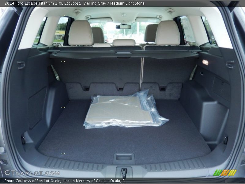  2014 Escape Titanium 2.0L EcoBoost Trunk
