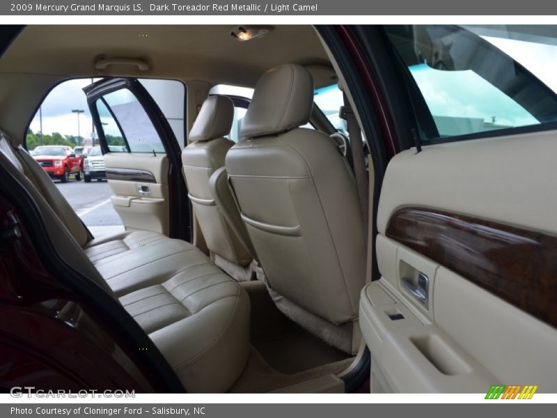 Dark Toreador Red Metallic / Light Camel 2009 Mercury Grand Marquis LS