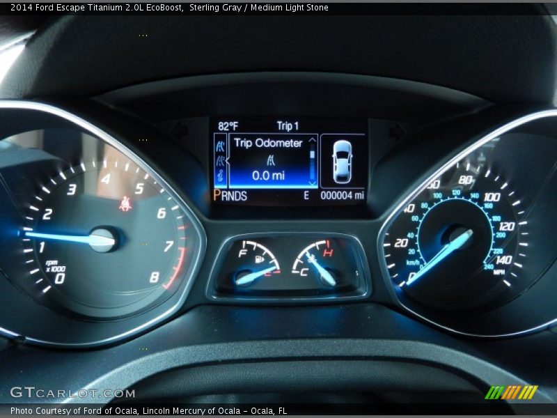 2014 Escape Titanium 2.0L EcoBoost Titanium 2.0L EcoBoost Gauges