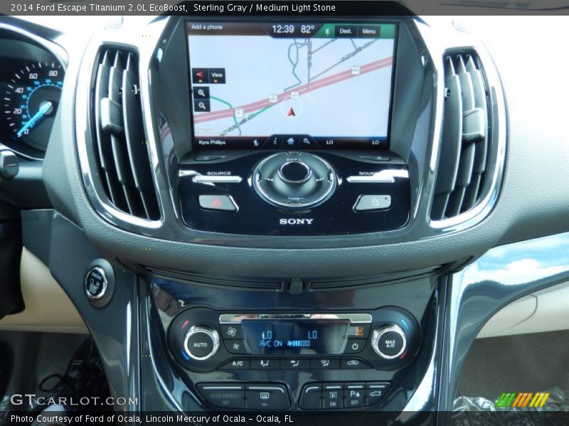 Controls of 2014 Escape Titanium 2.0L EcoBoost